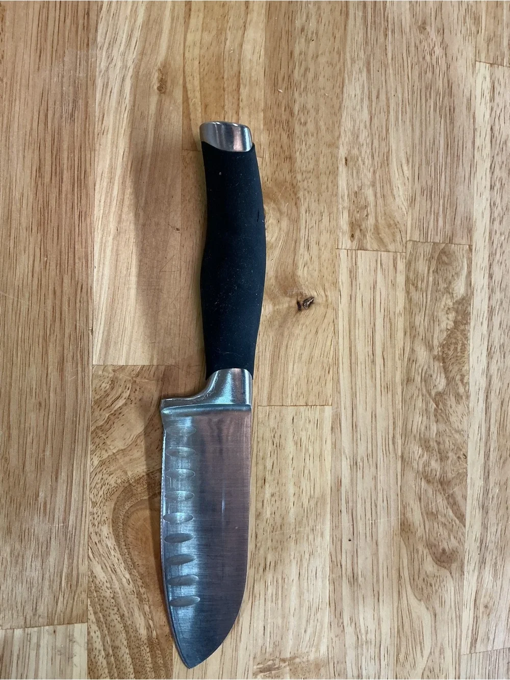 Anolon Advanced Collection 5” Santoku Knife Forged German Steel Granton Edge